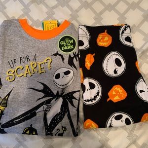 Disney nightmare before Christmas kids 2pc pj set size 10